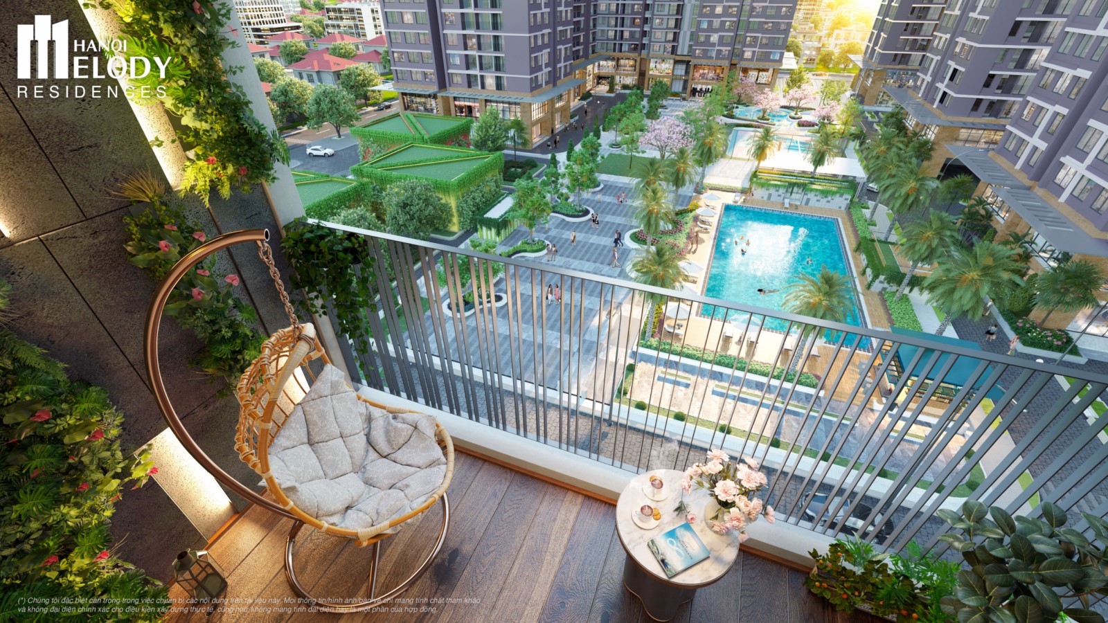 Hanoi Melody Residences – Tổ hợp căn hộ đáng sống bậc nhất tại Tây Nam Linh Đàm